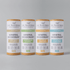 J&L Naturals Mineral Deodorant Bundle - 4-Pack: Baking soda-free options for sensitive skin in various scents.