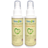 All Natural Insect Repellent for babies, 4oz bottles, safe formula against pests like mosquitoes and ticks, 2-pack.