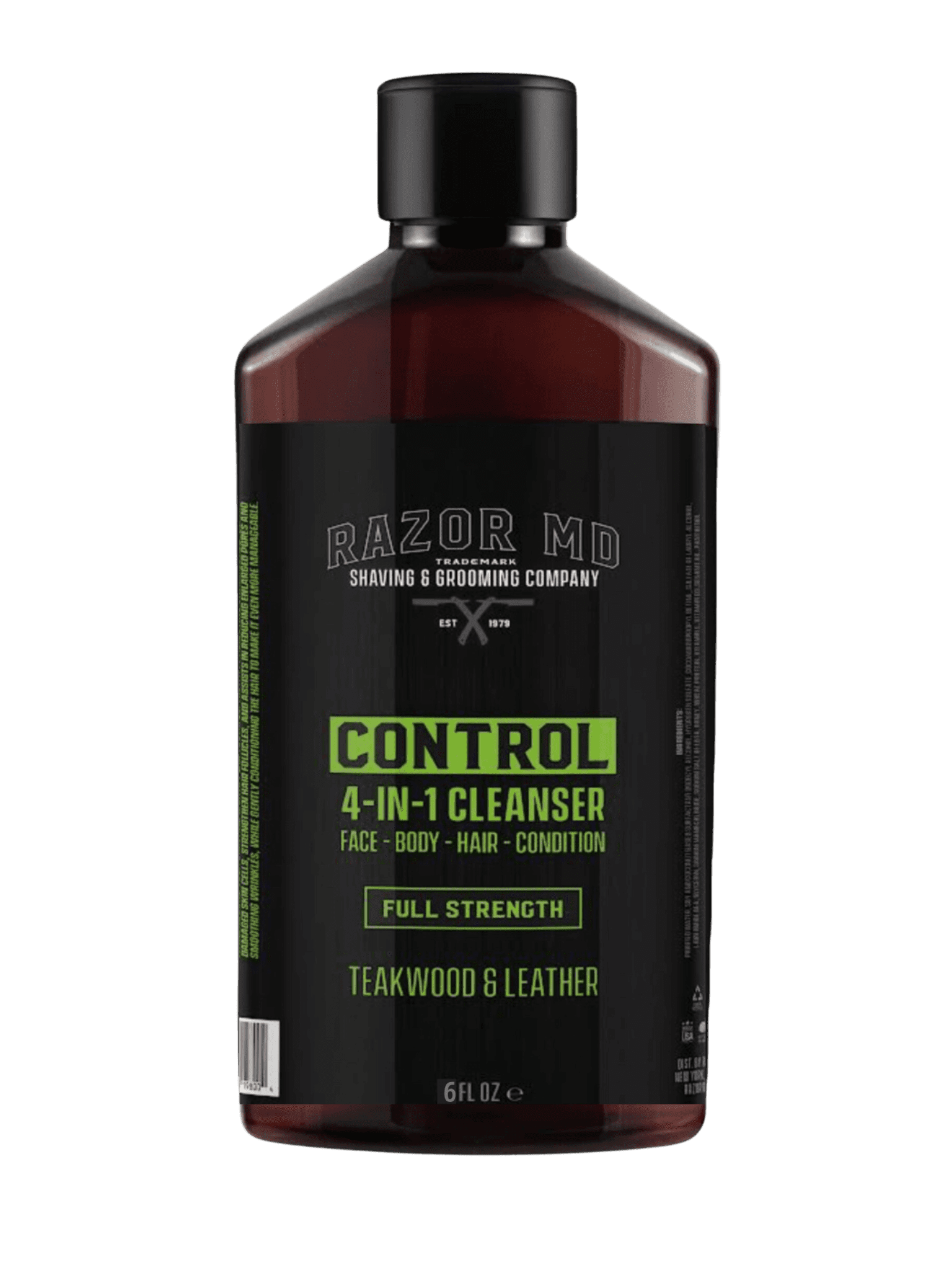 Control 4-in-1 Hair & Skin Cleanser – Pharmacist Formulated