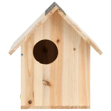 vidaXL Squirrel House Solid Firwood 10.2"x9.8"x11.4"-1