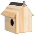 vidaXL Squirrel House Solid Firwood 10.2"x9.8"x11.4"-4