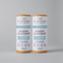 Mineral Deodorant 2-Pack in Peppermint & Bergamot, baking soda-free for sensitive skin, eco-friendly and ethical essentials.