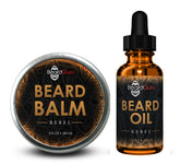 Beard Guru Rebel Starter Pack featuring Beard Balm and Beard Oil for optimal beard care and grooming.