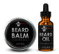 BeardGuru Starter Pack featuring unscented beard balm and beard oil for grooming essentials