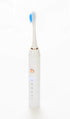 Stylish deep clean electric toothbrush with DuPont bristles and waterproof design, featuring a 37,000 vibration per minute motor.
