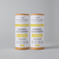 Mineral Deodorant 2-Pack with Vanilla & Ylang Ylang, baking soda-free, perfect for sensitive skin.