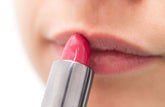 Close-up of Danyel Cosmetics lipstick being applied for vivid, long-lasting color and moisture.