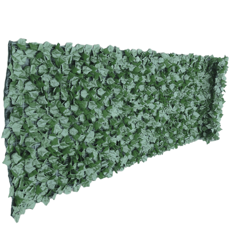 Designer Plants USA Faux Ivy Privacy Fence Shade Cloth Backing 120"L x 40"H 33SQ FT