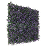 Designer Plants USA Living Walls Artificial Purple Lavender Foliage Wall Panels 11SQFT 40"x 40" Commercial Grade UV Resistant