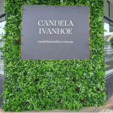 Designer Plants USA Living Walls Luxury Tropical Vista Artificial Vertical Garden 40" x 40" 11SQ FT UV Resistant