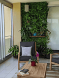 Designer Plants USA Living Walls Luxury Wild Tropics Artificial Vertical Garden 40" x 40" 11SQ FT UV Resistant