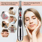 Electric Energy Acupressure Pen for facial and body therapy with interchangeable massage heads for pain relief.