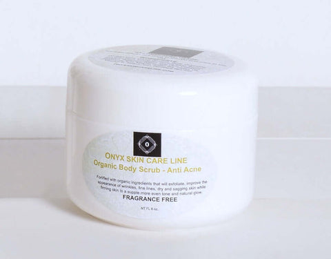Organic Nourishing Body Scrub - For MEN - Fragrance Free -  ITEM CODE: 601950412860-0
