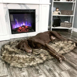 Laifug Faux Fur Dog Bed-9
