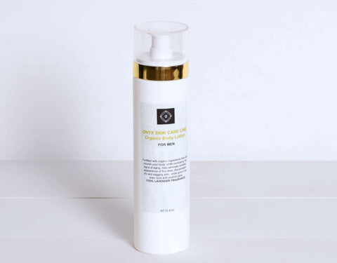 Nourishing Organic Body Lotion Anti Aging - For MEN - Calming Lavender Fragrance - 655457764106-0