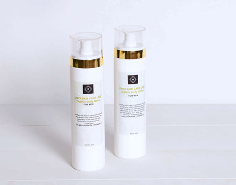 DUO SKIN CARE SYSTEM FOR DRY SKIN- Nourishing Wash and Lotion - Lavender Fragrance - for MEN -  ITEM CODE: 601950409204-0