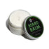 BeardGuru Apple Blossom Beard Balm in a clear jar, designed for softening and taming unruly beard hair.
