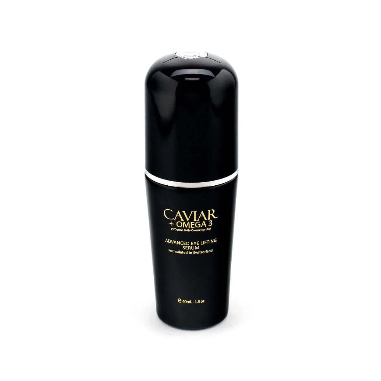 Donna Bella Advanced Eye Lifting Serum with Caviar and Omega 3 for rejuvenating and moisturizing the delicate eye area.