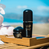Advanced Eye Lifting Set featuring Caviar + Omega 3 moisturizer for improved eye area appearance.