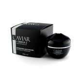 Donna Bella Caviar + Omega 3 Detoxifying Daily Peeling jar and box, promoting smoother, brighter skin.