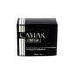 DMAE Neck & Chest Moisturizer by Donna Bella, caviar + omega 3, lightweight skincare cream in black box packaging.