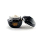 Vitamin C Skin Brightening Cream in a stylish black jar, featuring caviar and omega 3 for improved hydration and skin tone.