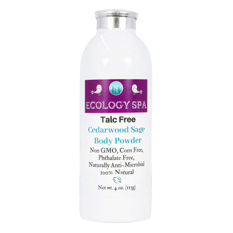 Ecology Soap Beauty & Health - Bath & Shower - Bath Talc-Free Cedarwood Sage Body Powder