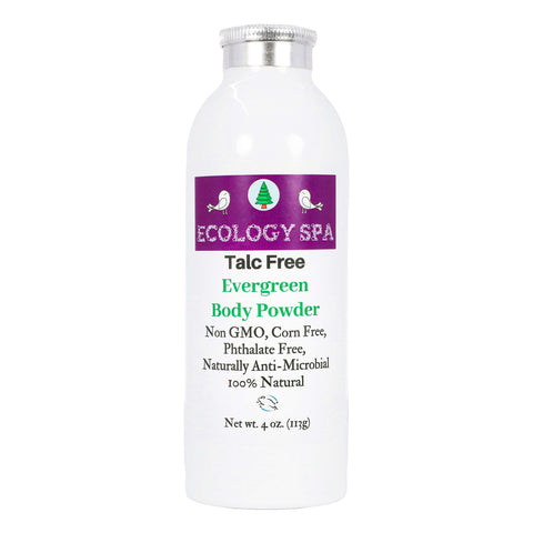 Ecology Soap Beauty & Health - Bath & Shower - Bath Talc-Free Evergreen Body Powder