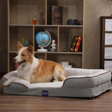 LaiFug memory foam dog bed Laifug Plaid Durable Pet Sofa