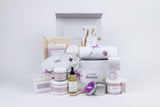 Lizush soap Gift set for Her No A Special Day Gift, Birthday Gift Basket, Lavender Natural Bath & Body