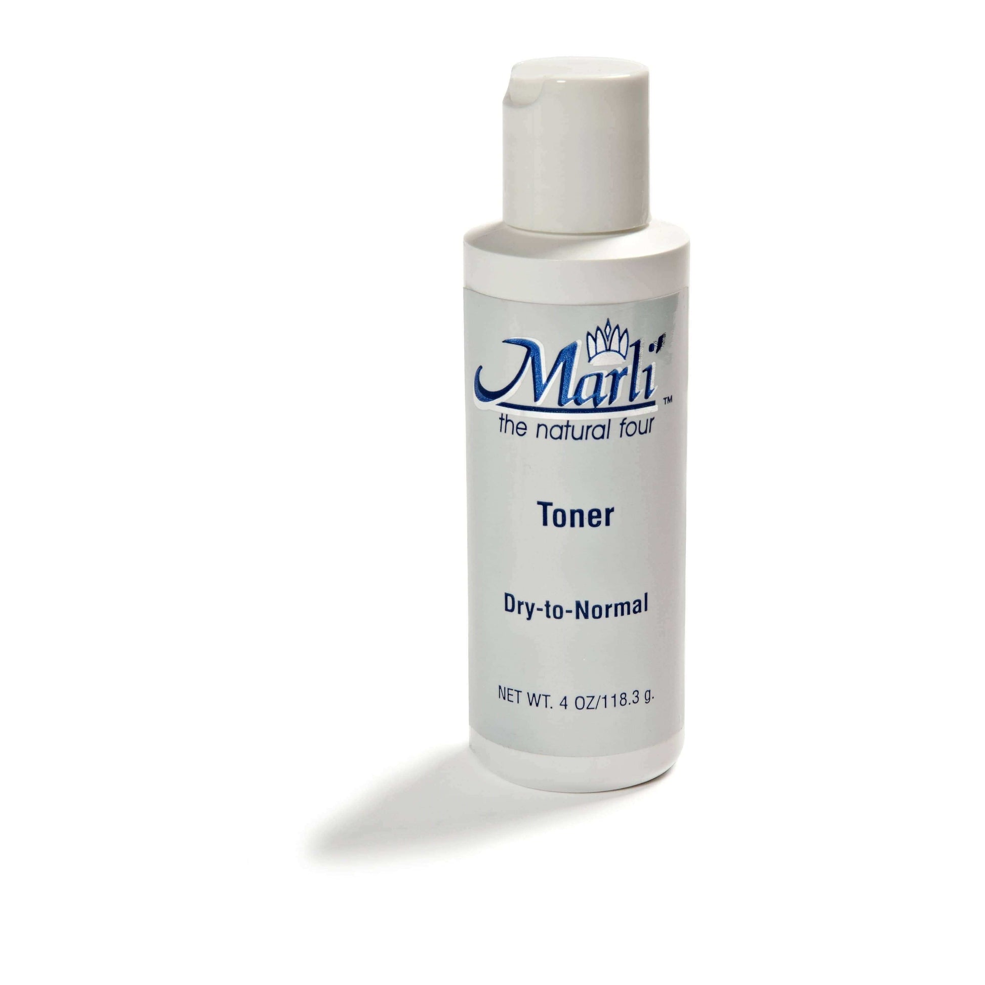 Marli Toner for dry-to-normal skin in a 4 oz bottle, part of a complete skincare routine for balanced skin.