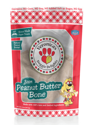 MDNterprise Hideout Bag Treats Original Size Peanut Butter Bone