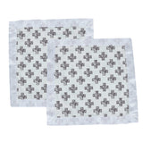 Newcastle Classics Kids & Babies - Girl's Accessories Nordic Stamp Bamboo Muslin Security Baby Blanket