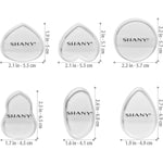 SHANY APPLICATORS Stay Jelly Silicone Makeup Sponge Set of 6