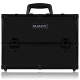 SHANY MAKEUP TRAIN CASES Essential Pro Makeup Train Case with Shoulder Strap and Locks