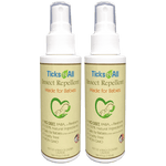 Ticks-N-All Kids & Babies - Mother & Kids - Baby Care - Skin Care All Natural Insect Repellent 4 Babies 4oz (2 Pack)