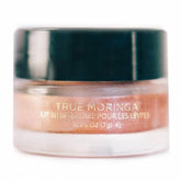 MOONLIGHT White Gold Peppermint Lip Whip in a jar, 0.25 oz, offering color, moisture, and shimmer for beautiful lips.
